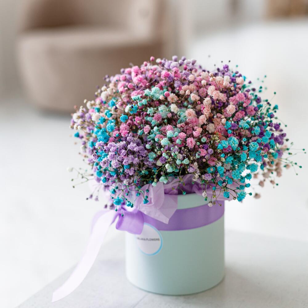 Летнее облачко, из гипсофилы