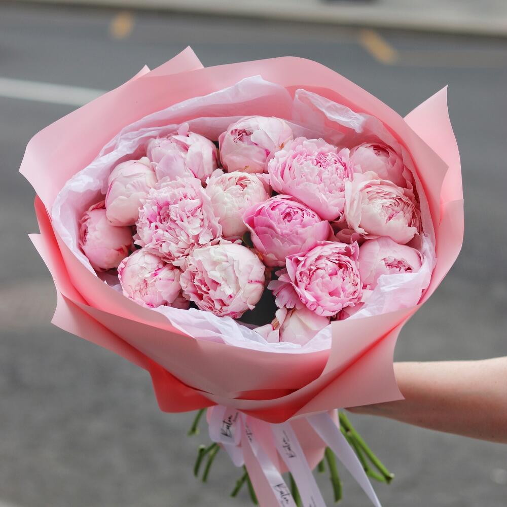 "Пиономания": 15 розовых пионов "Пиономания": 15 розовых пионов