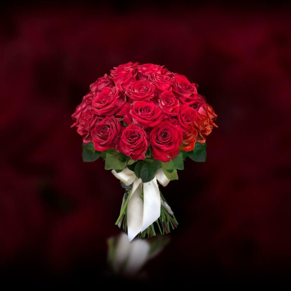 ⭐️⭐️25 красных роз