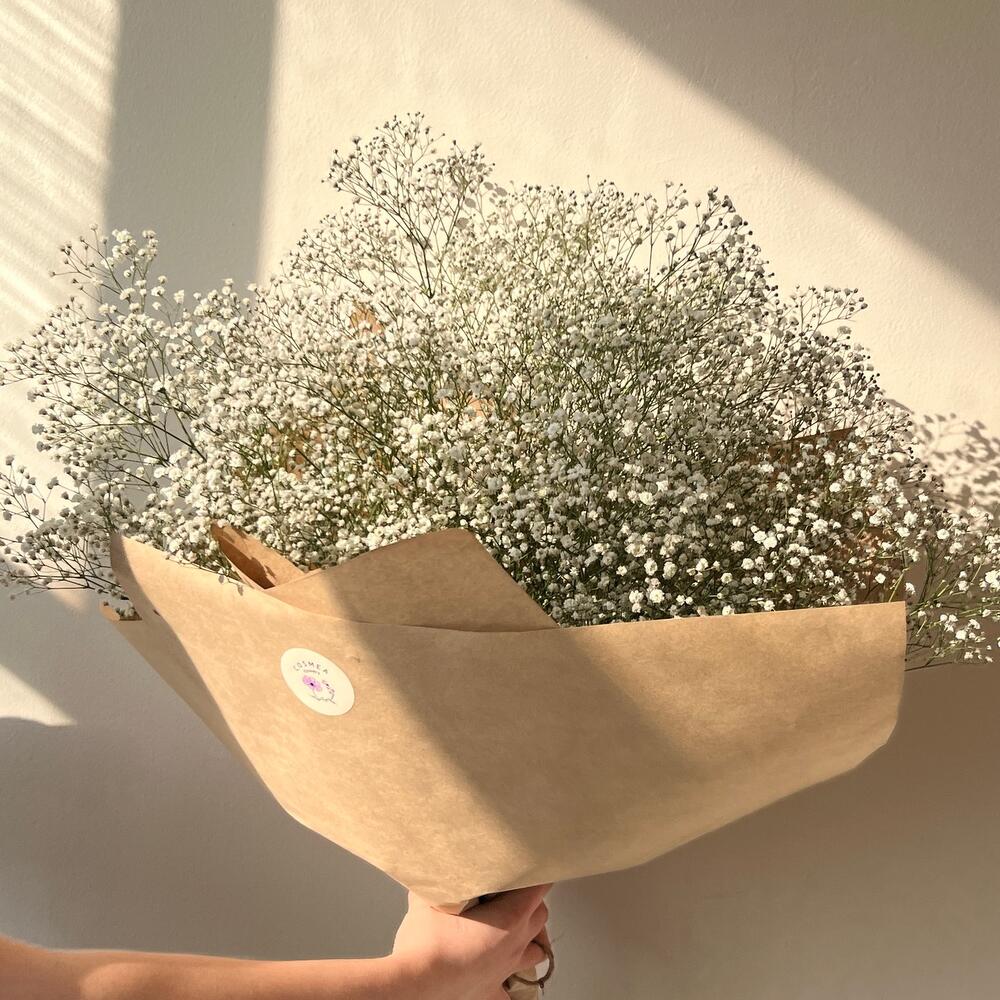 Large gipsofila bouquet