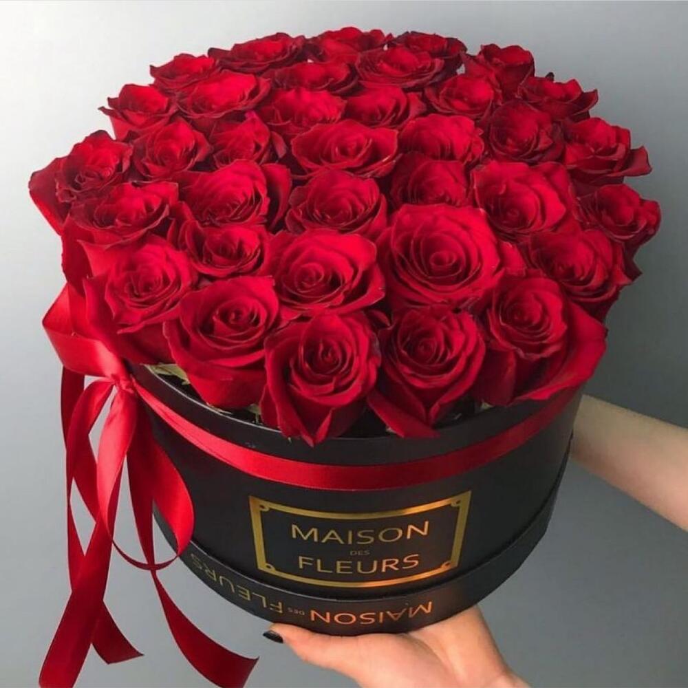 Цветы в коробке