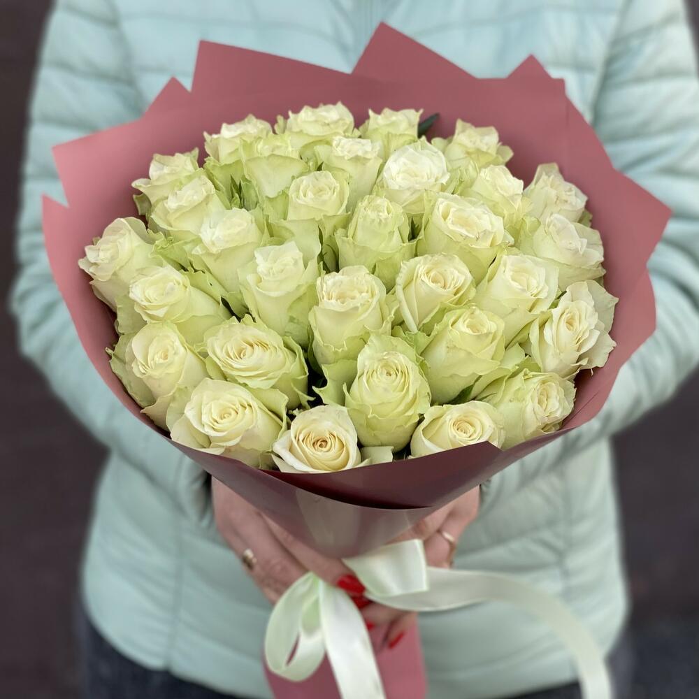 31 белая роза Киев